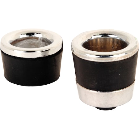 Prime-Line Frameless Shower Door Finger Pulls Single Pack M 6099